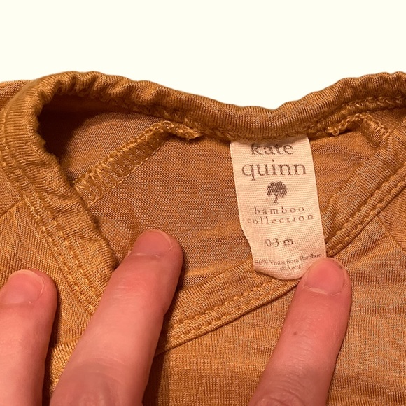 Kate Quinn 0-3 mos BAMBOO tiger set 🔺SOLD🔺 - Picture 2 of 3